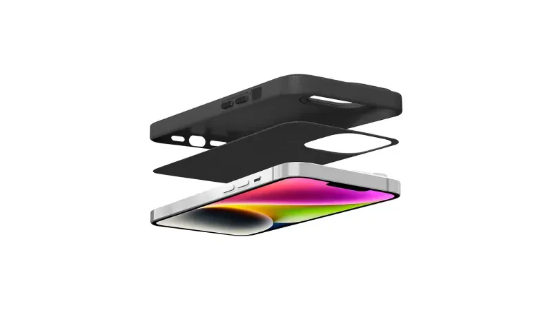 Capa para iPhone 15 Pro Max - Couro Dual Preta - Gshield - Gshield