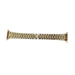 Pulseira Relogio Smartwatch Luxo Pedra Strass Aço 3 Elos