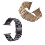 Pulseiras Para Smartwatch Aço Elos Kit 2 UndRelogio