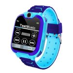 Smartwatch Infantil Smartch Mtk6261d à Prova D'água Azul Edição Padrão