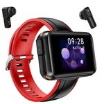 Relógio Inteligente Smartch T91 à Prova D'água Vermelho