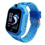 Smartwatch Infantil Smartch Asr36015 à Prova D'água Azul