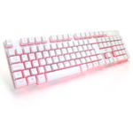 Teclado Gamer Vinik Hydra Usb Abnt2 Branco Led Vermelho - Gt