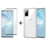 Kit com 3 Películas 3D + 2 Capas Case Samsung Galaxy S20