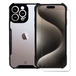 Kit Capa Dual Shock X e Pelicula Nano Vidro para iPhone 15 Pro - Gshield