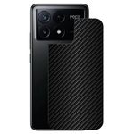 Película para Poco X6 Pro 5G - Traseira de Fibra de Carbono Preta - Gshield