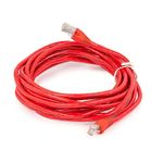 Patch Cord Cat5e Montado Vermelho - 50 Metros