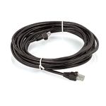 Patch Cord Cat5e Montado Preto - 75 Metros