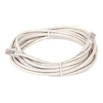 Cabo De Rede Cat5e Montado Branco - 10 Metros