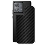 Película para Motorola Edge 40 Neo 5G - Traseira de Fibra de Carbono Preta - Gshield