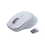 Mouse Sem Fio C3Tech M-BT200WH Dual Mode Branco