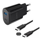 Carregador Turbo Para Android Com Cabo Type-c X Type-c 5.1a