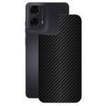 Película para Motorola Moto G24 - Traseira de Fibra de Carbono Preta - Gshield