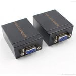 Vga Extender Com Transmissor E Receptor 60 Metro Via Cabo De Rede