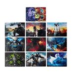 Mouse Pad 180x220x2mm 10 Modelos Coleção Especial Mp-2218a
