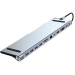Usb Hub Extensor Tipo C 11 Em 1 Byl-2003