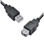 Cabo Extensor Usb-a Macho X Usb-a Fêmea 3mt 2.0
