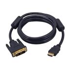 Cabo Hdmi Macho para Dvi-i Macho 1.8 Metros com Filtro