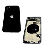 Usado: Carcaça Completa Preto iPhone 11 Chassi Aro Flex Botões A2221