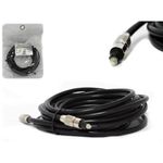 Cabo Óptico Elg Para áudio T5018hd 3 Metros