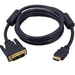 Cabo Dvi I X Hdmi com Filtro com 1.8 Mts Preto