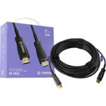 Cabo Hdmi Fibra óptica 4k Fk781c 10m Fortrek