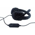 Fone Ouvido Headset Gamer Pc Playstation Ps4 Ps3 Jogo e Chat Kp-359 Azul