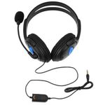 Fone Headset Gamer para Playstation 4 Ps4 com Microfone Cabo P3