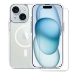 Kit Capa Anti-Slip Magsafe e Pelicula Nano Vidro para iPhone 15 - Gshield