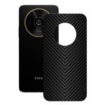 Película para Xiaomi Poco C61 - Traseira de Fibra de Carbono Preta - Gshield