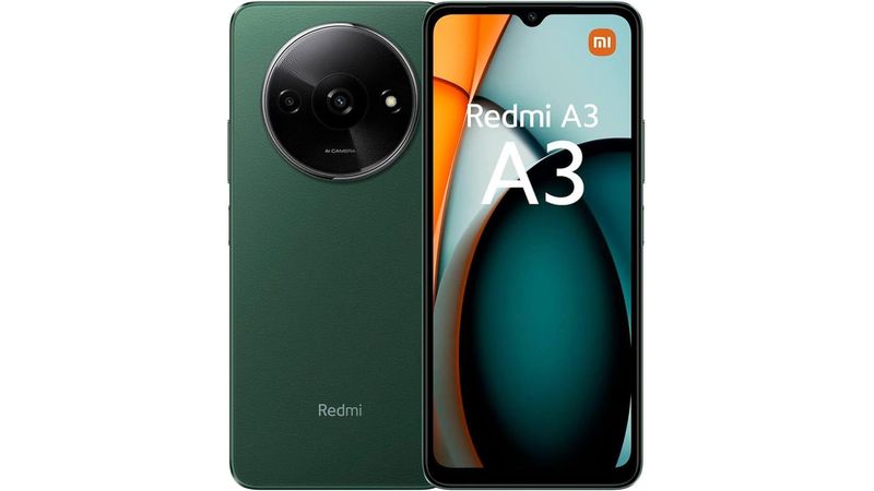 Smartphone Redmi A3 128GB 4GB Ram Verde - Trocafone