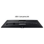 Monitor Qhd 27" Samsung Hdmi, Display Port, Usb, Usb-c 90w, Ethernet, Com Ajuste De Altura, Preto - Ls27a600uulxzd