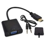 Cabo Adaptador Conversor HDMI X VGA 15 CM