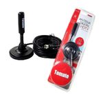Antena para Tv Digital Interna Externa HDTV 3.5 Dbi Cabo 5 mts