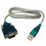 Cabo Adaptador Usb 2.0 Serial Conversor Rs232 Db9 9 Pinos