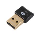 Adaptador USB Bluetooth 5.0 CSR Dongle Para PC e Notebook - Preto