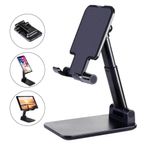 Suporte Smartphone Celular Portátil Mesa Universal Ajustável Preto LE-049