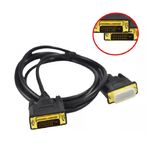 Cabo DVI x DVI com Filtro com 1.8 Mts - Preto