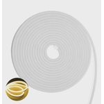 Fita Mangueira Neon 5 Mts Iluminação Flexível Corte 2.5 Cm - Branco Quente