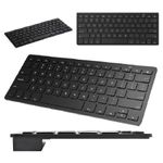 Mini Teclado Sem Fio com Bluetooth para Tablet - Preto