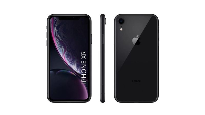 注目の XR iPhone 128 Trocafone - Bom Preto GB スマートフォン本体