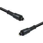 Cabo Optico de Audio Toslink 2 Metros ATC-2 Vinik