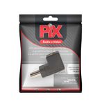 Adaptador HDMI 003-86063 Fêmea/HDMI Macho 90 Graus PIX