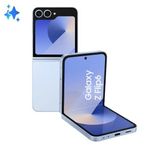 Smartphone Samsung Galaxy Z Flip6 512GB Azul 5G - Tela dobrável de 6.7" e 12GB de RAM