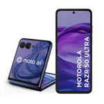 Smartphone Motorola Razr 50 Ultra 5G - Navy Blue, 512GB, 24GB RAM Boost, Câmera 50 MP, Selfie 32 MP e Tela de 6,9"