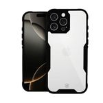 Capa para iPhone 16 Pro - Dual Shock Sense Preta - Gshield