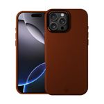 Capa para iPhone 16 Pro Max - Couro Dual Magsafe - Marrom - Gshield