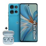 Smartphone Motorola Moto G75 5G 256GB - Azul, 16GB Ram Boost, Câmera 50MP, Tela 6,8" Edição Especial acompanha Fone Moto Buds