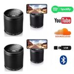 kit 4 Mini Caixa Caixinha Som Portatil Hf q3 Mp3 Fm Sd Usb