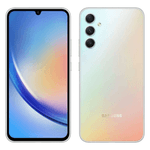 Samsung Galaxy A34 128 GB Prata - Bom